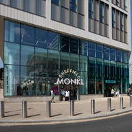 The exterior of the Sheffield branch of Monki.