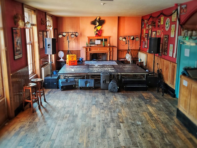 The interior of Shakespeares.