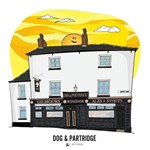 A drawing of the Dog & Partridge pub.