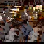 The interior of Kia's Pastaria.