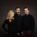 Group shot of the band Saint Etienne.