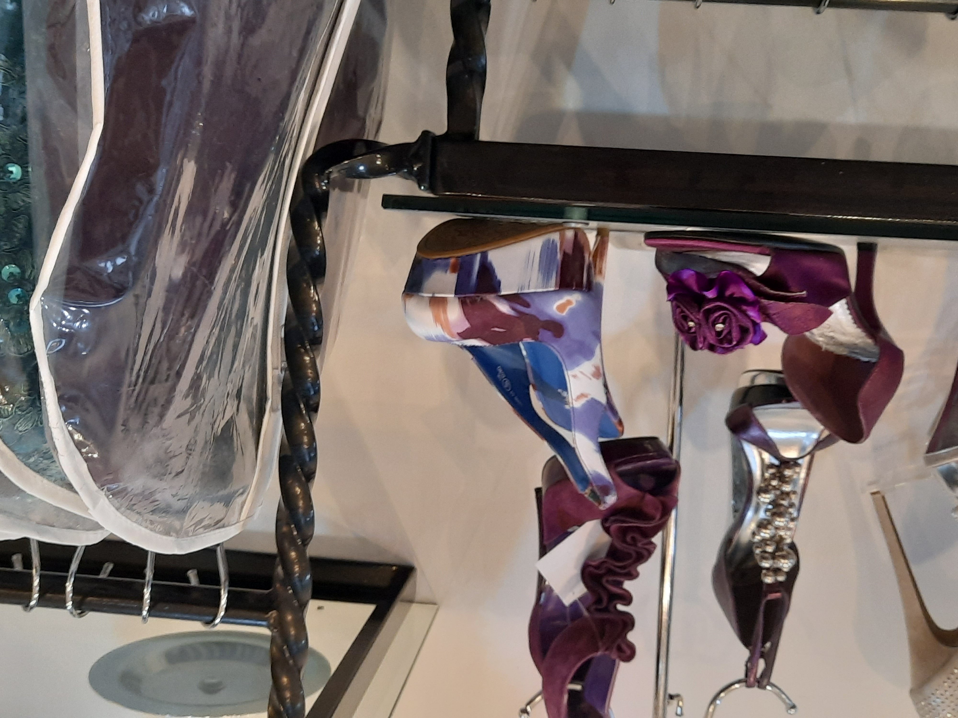 Product display for Maxines of Sheffield 