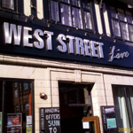 The entrance to West Street live.
