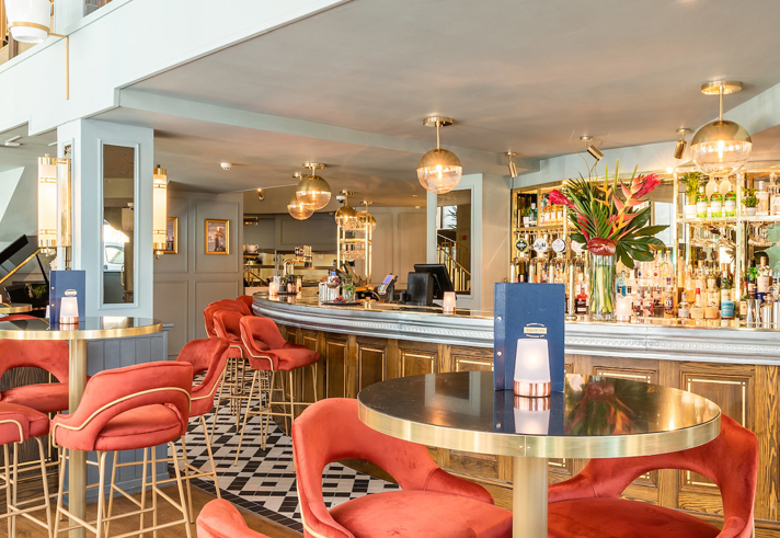 The bar at Browns Sheffield.