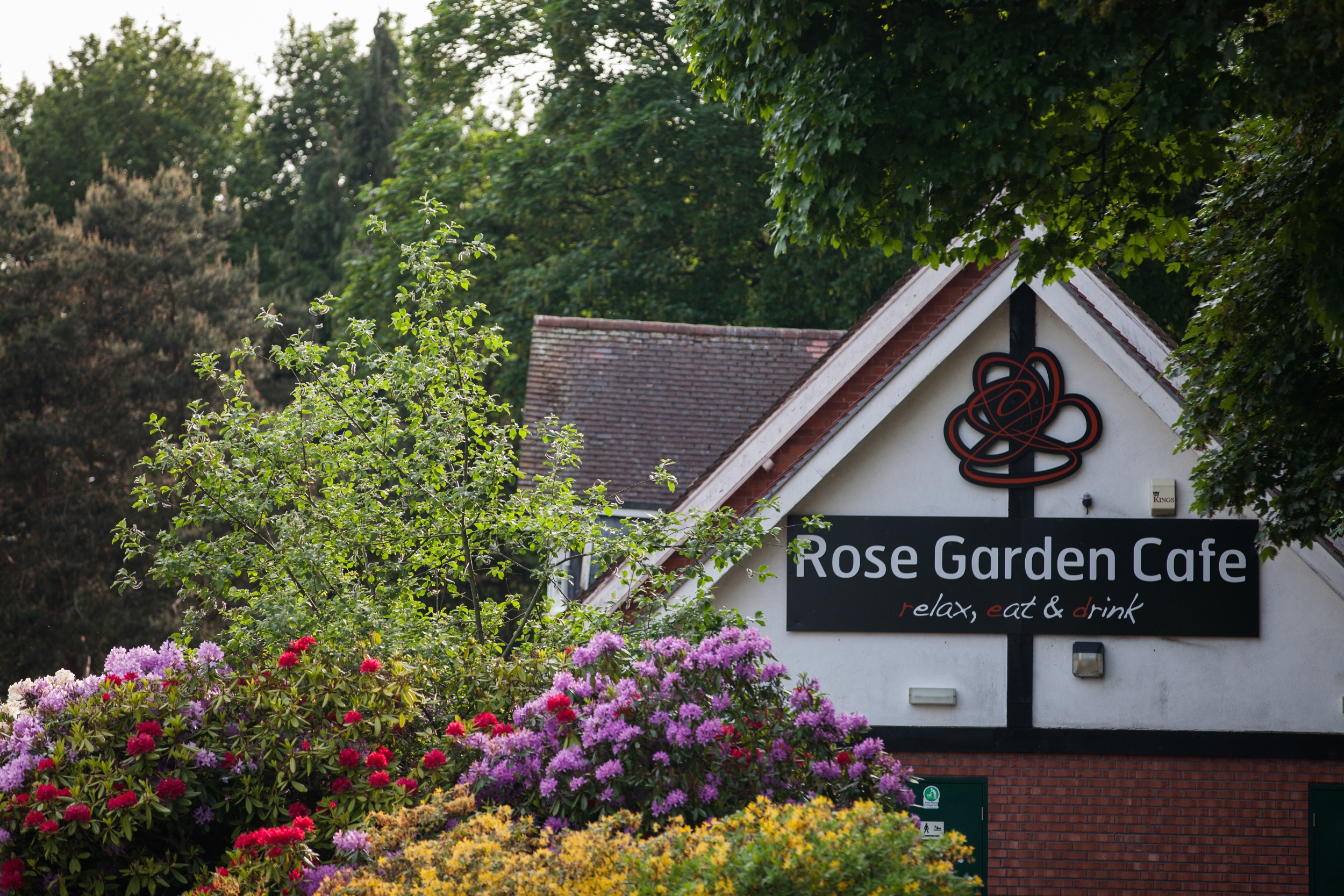 The Rose Garden Cafe at Graves Park.