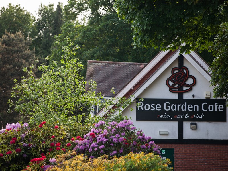 The Rose Garden Cafe at Graves Park.