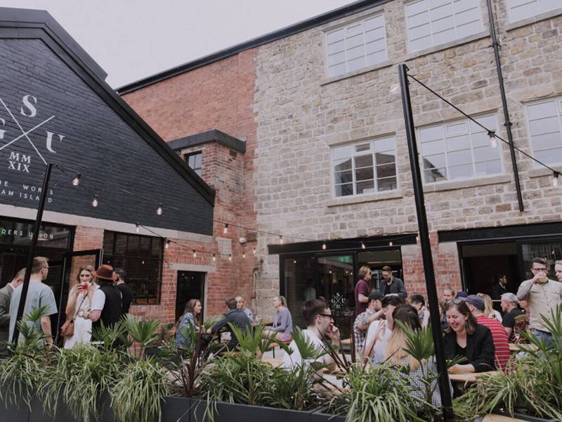 The exterior of Saw Grinders Union.