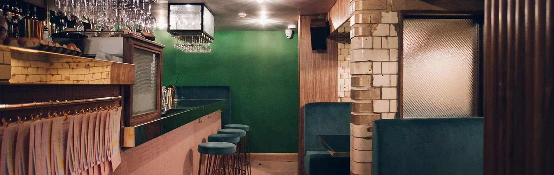 The interior of Public.