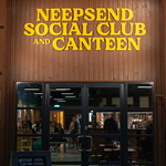 The Neepsend Social Club & Canteen sign over the doors