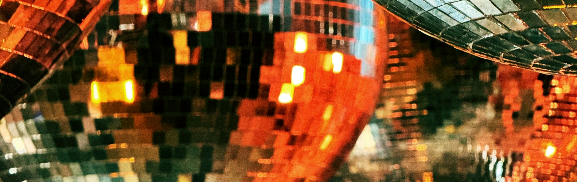 Disco balls.