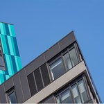 An exterior shot of New Era Square.