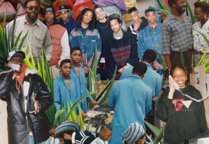 A collage of people in all different scenes from community life.