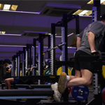 Training at the Goodwin Sports Centre