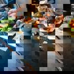 Food at the Extra Life Gaming Lounge.