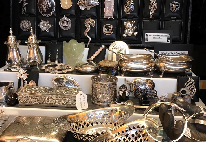 Lots of antiques on display at the Sheffield Antiques Emporium.