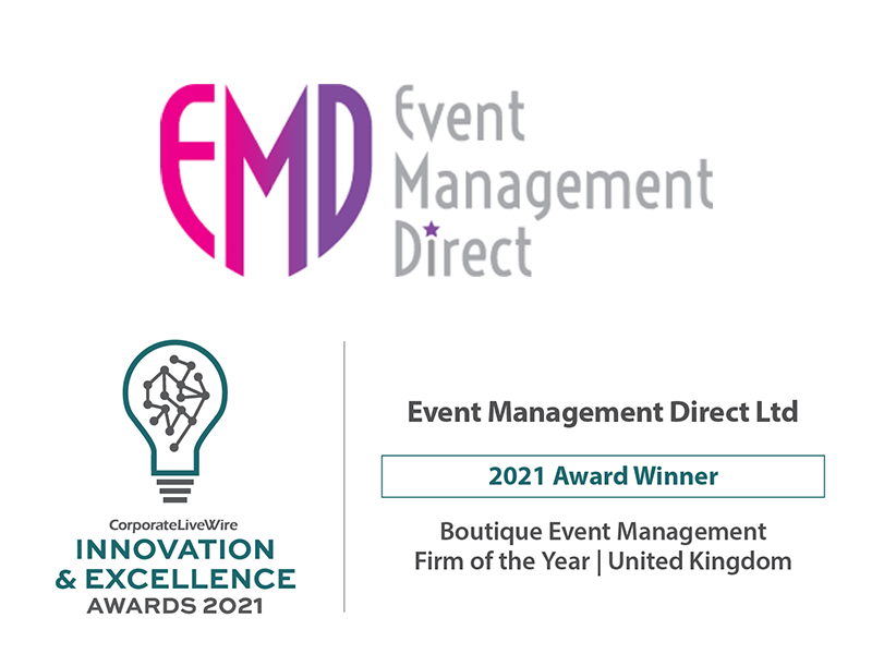 The Event Management Direct logo on a white background.