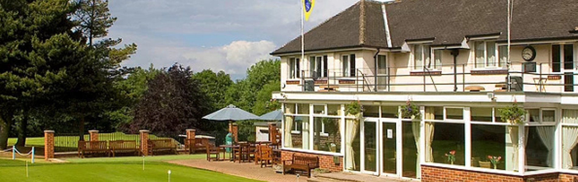 The club house at Hillsborough Golf Club.