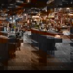 The interior of the Monk Bar.