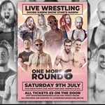 Poster for Live Wrestling - One More Round 6.