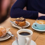 Coffee and doughnuts at Steam Yard.