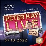 Poster for Peter Kay Live