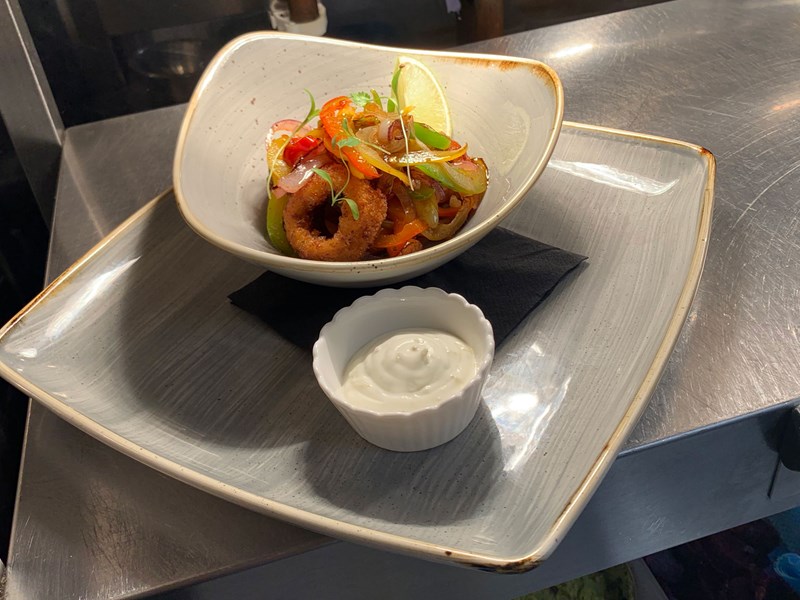 A plate of food at Turnip & Thyme.