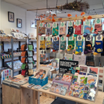 Interior of 7th Magpie, a little shop filled with lots of curious treasures from local makers, artists and designers.