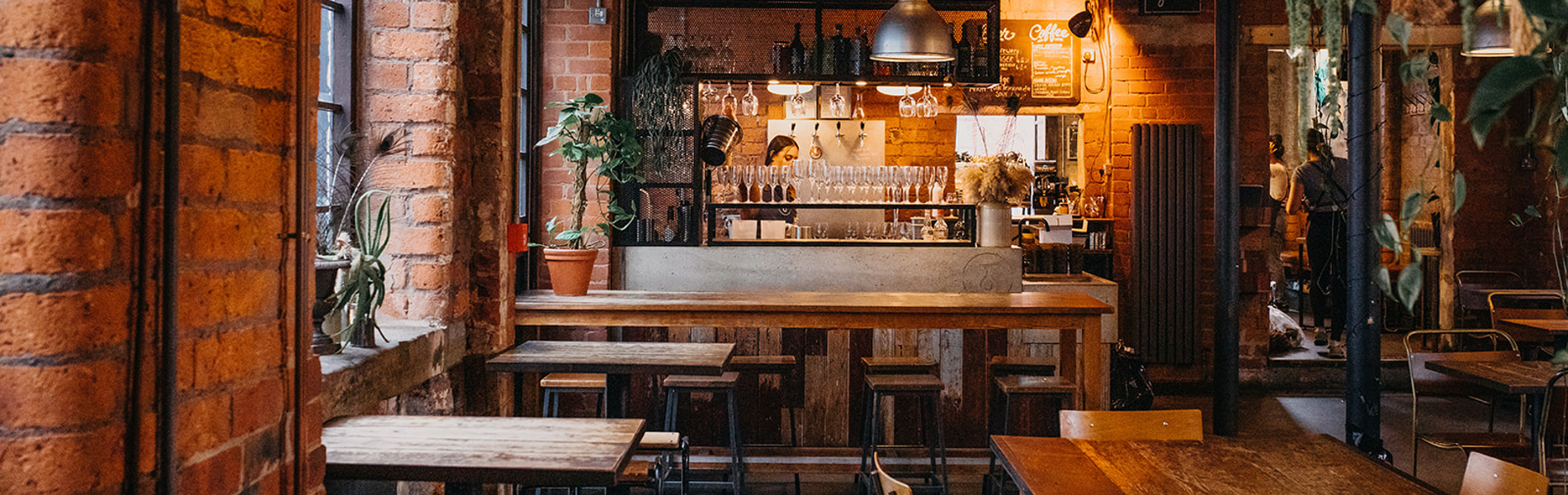 Interior shot of Tamper Coffee.