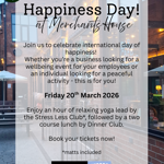 Poster for the event.