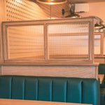 Booths at The Dark Horse.