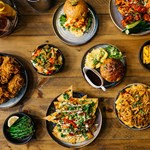 A selection of food at Bungalows & Bears.
