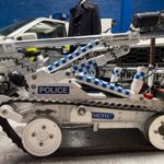 A police robot.