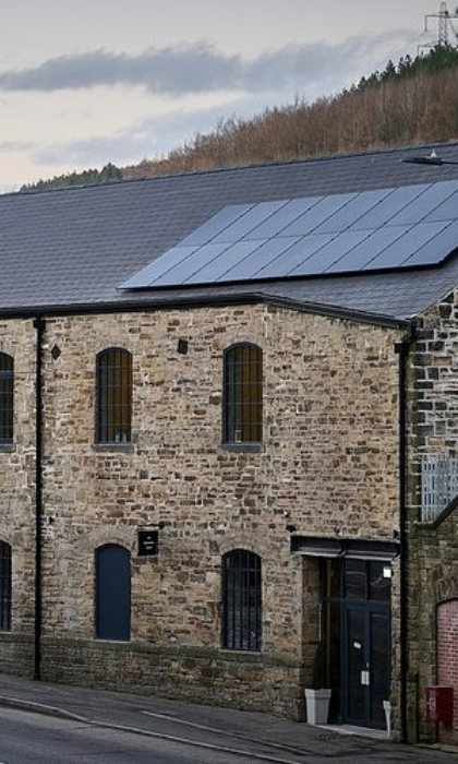 The exterior of JÖRO Oughtibridge Mill.