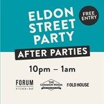A poster for the Eldon Street Party.