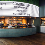 The bar at The Light Cinema.