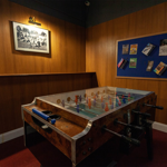 The Fussball table at Neepsend Social Club & Canteen
