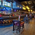 The bar at Manahatta.