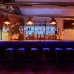 The bar at Portland House.