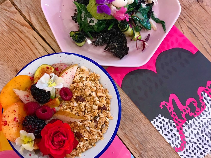 Brunch at Pom Kitchen.