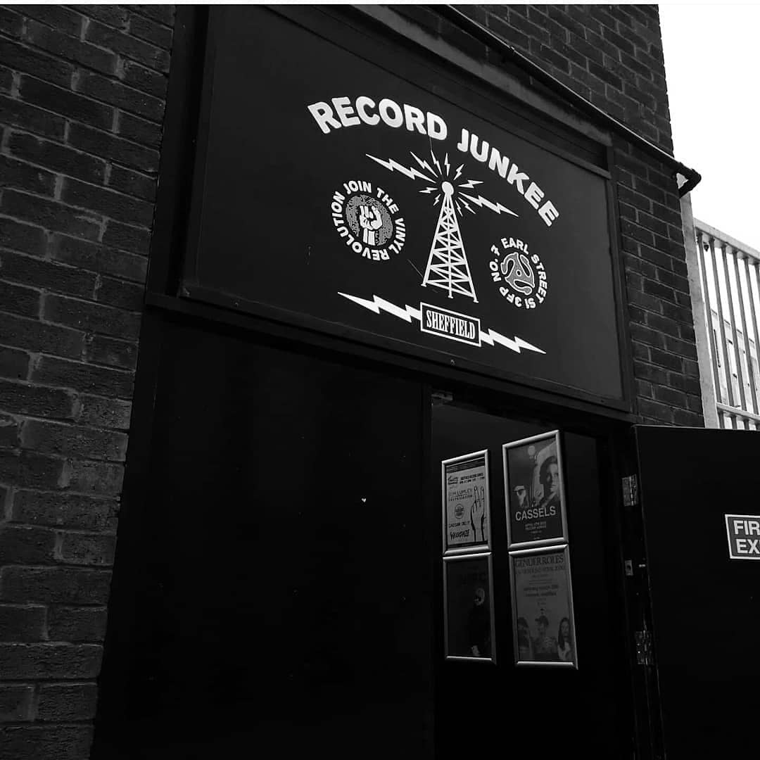 The entrance to Record Junkee.