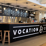 The bar at Vocation & Co