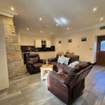 Padley Farm - living room with seating area and coffee table.