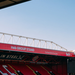 A view of the stands at Bramall Lane Stadium.