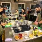 A cookery workshop at the Blend Culinary Foundation.