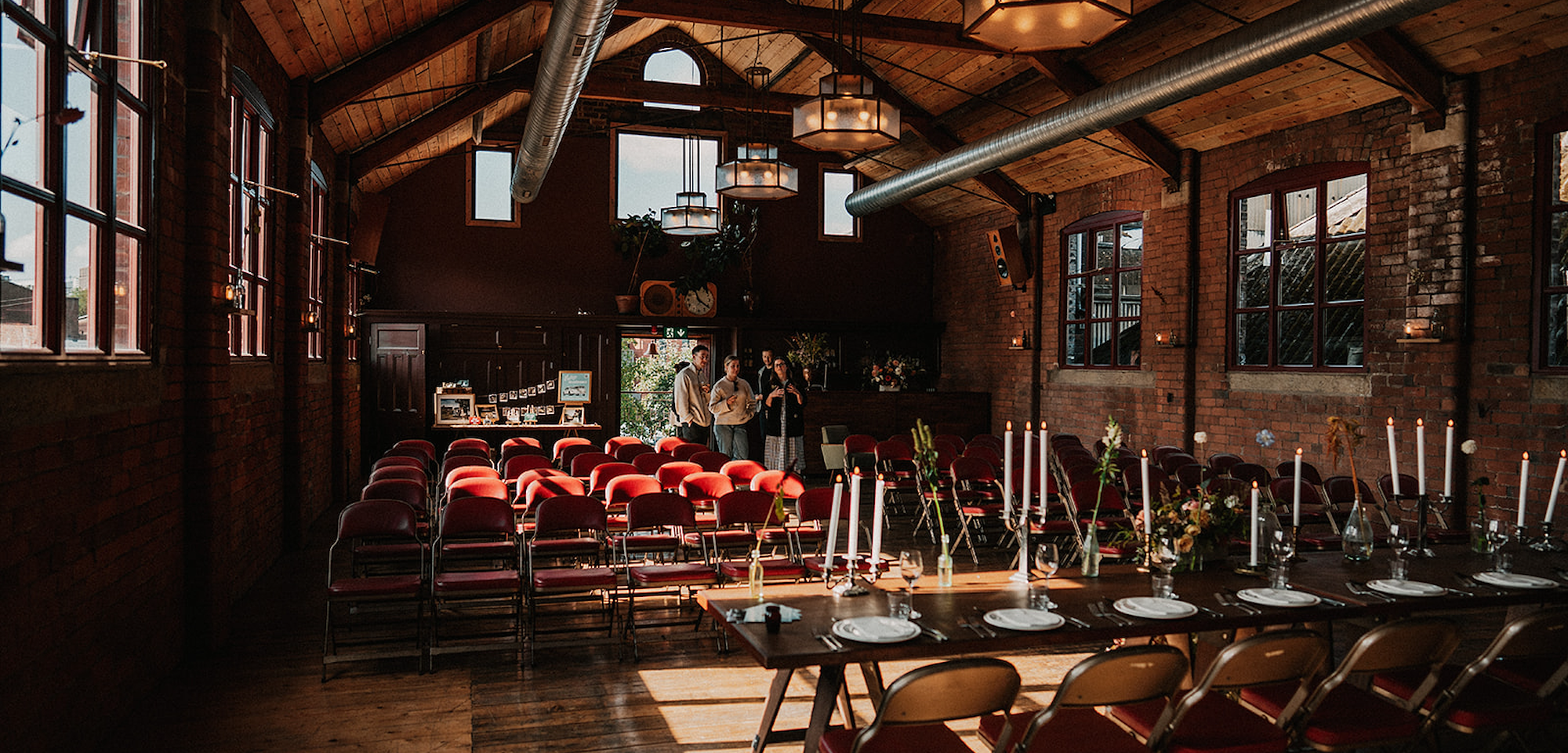 Natural daylight in The Chapel
