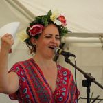 A person performing on stage at a previous years Walkley Festival.
