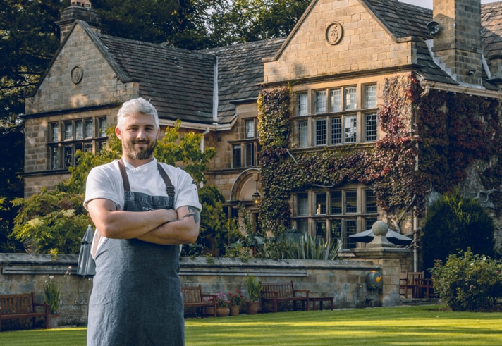 Fischer’s Baslow Hall, an award-winning, stylish, boutique country house hotel and restaurant.