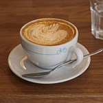 A coffee at Amici & Bici.