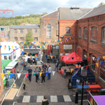 An aerial view of the Steel City Beer And Cider Festival.