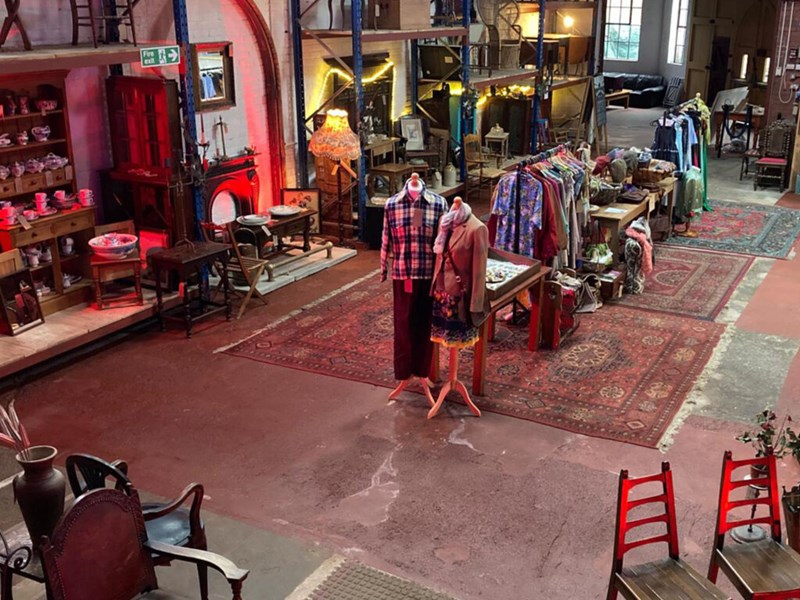 An interior shot of The WareHouse.